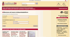 Desktop Screenshot of antikbuch24.de